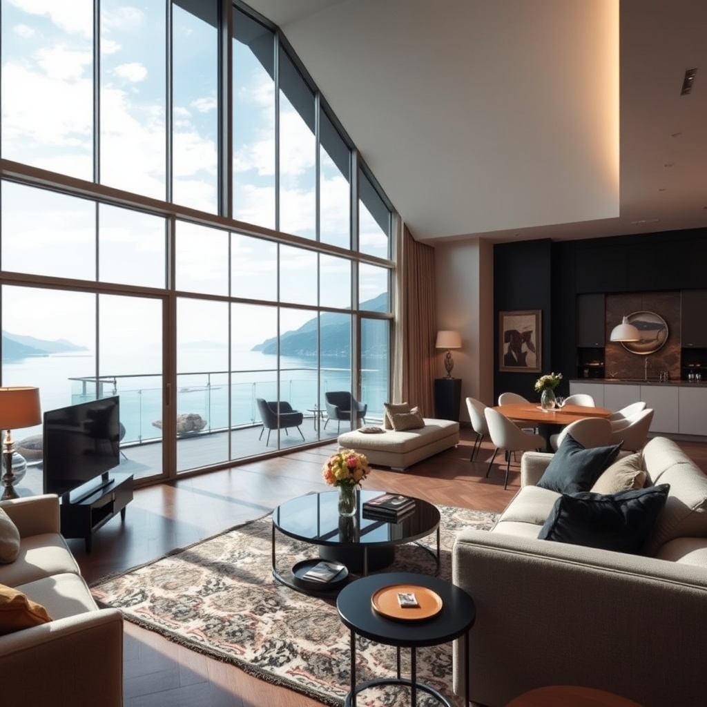 Luxuswohnung in Minusio